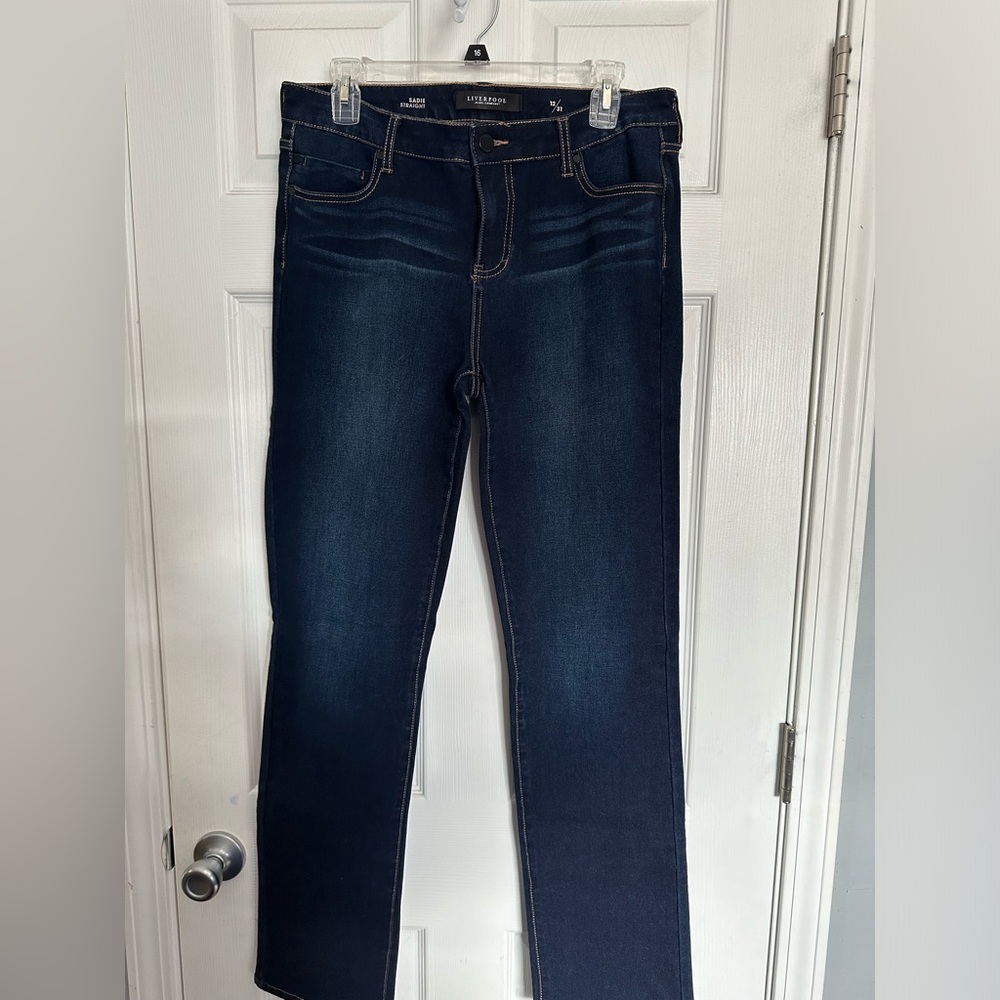 Liverpool Womens Straight Leg Size 12/31